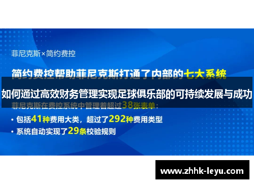如何通过高效财务管理实现足球俱乐部的可持续发展与成功